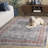 Moushumi Antique Patina Performance Oriental Rug-1193729299