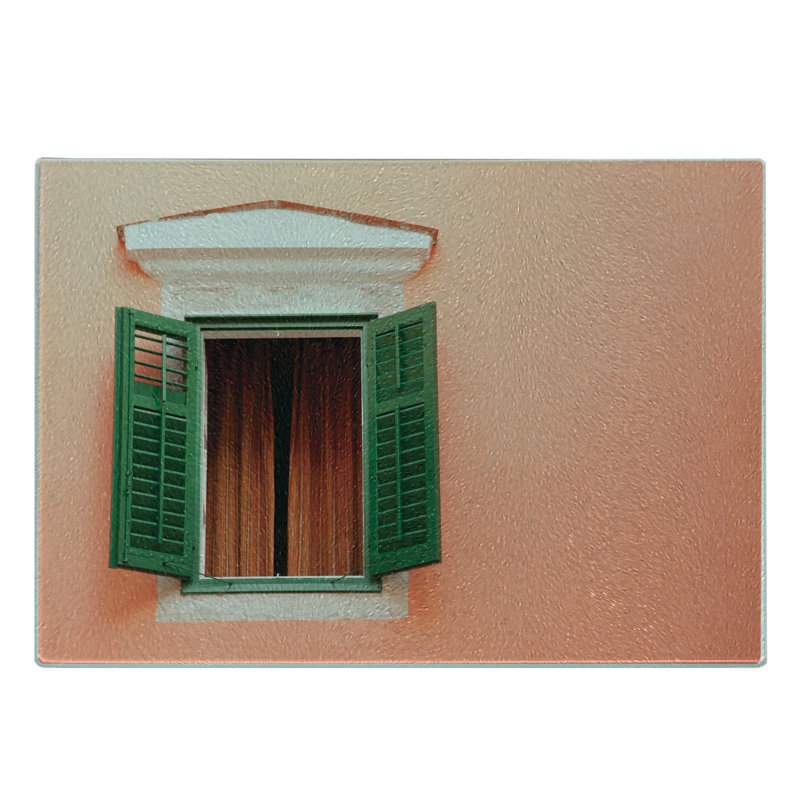 Planche à découper en verre trempé Ambesonne