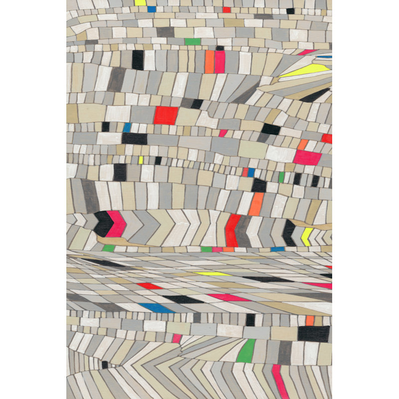 Hifi Grain I by Nikki Galapon - Wrapped Canvas Print, 46cm H x 30cm W