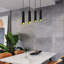 3 - Light Black Pendant