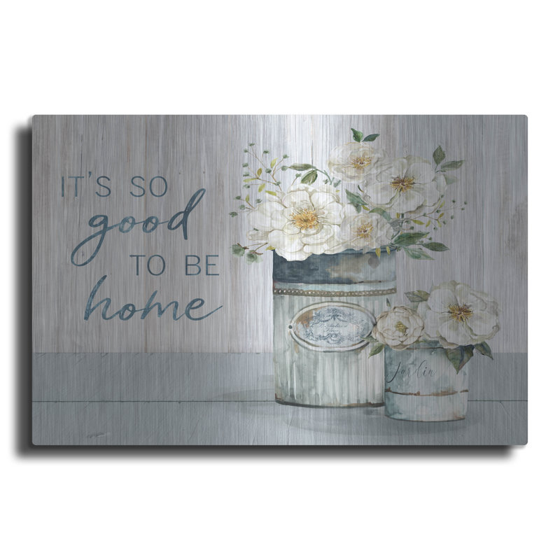 «Good To Be Home» par Carol Robinson, H 12 po x l 16 po