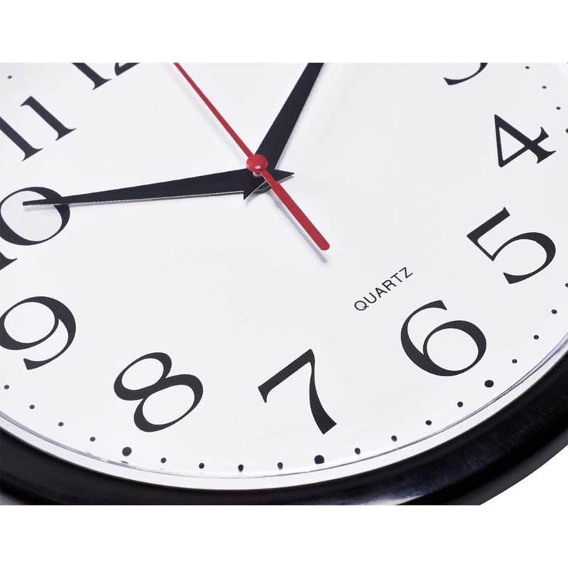 Horloge murale silencieuse sans quartz