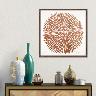 Watercolor Burst III 1 Piece Wall Art on Canvas