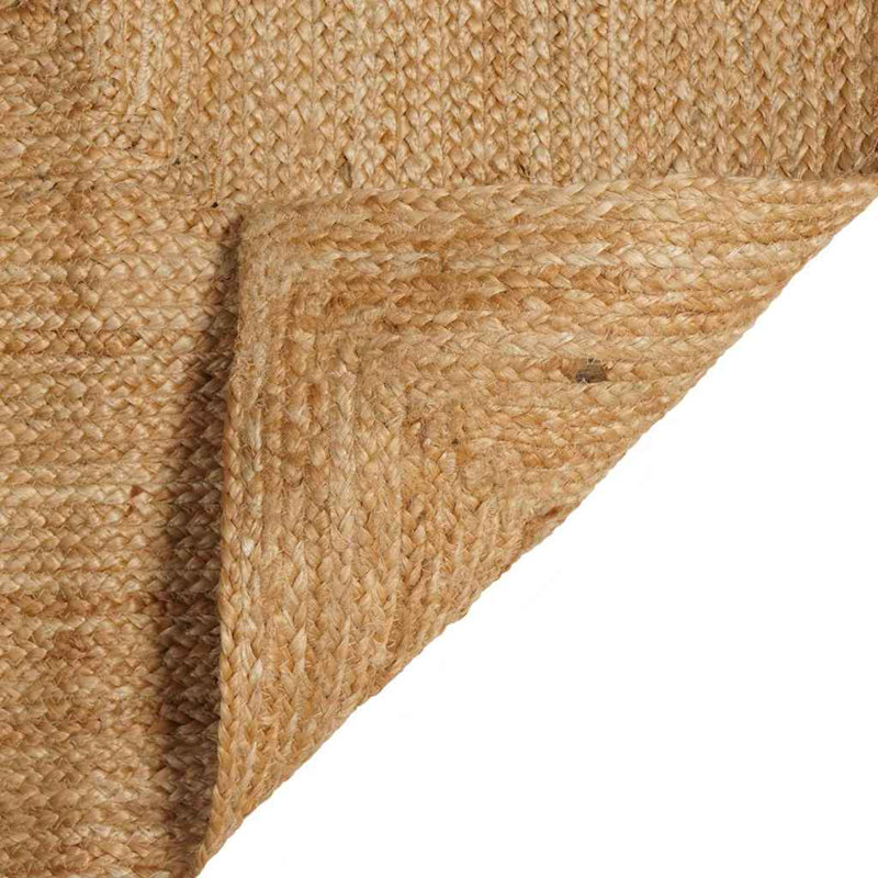 Rectangle Linen Hand Hooked Area Rug, Runner 60 x 400 cm