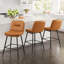 Pelayo Upholstered Leather Bar & Counter Stool-936607615-936605470