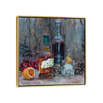 Bourbon In The Woods - Wall Art Print - Framed Canvas