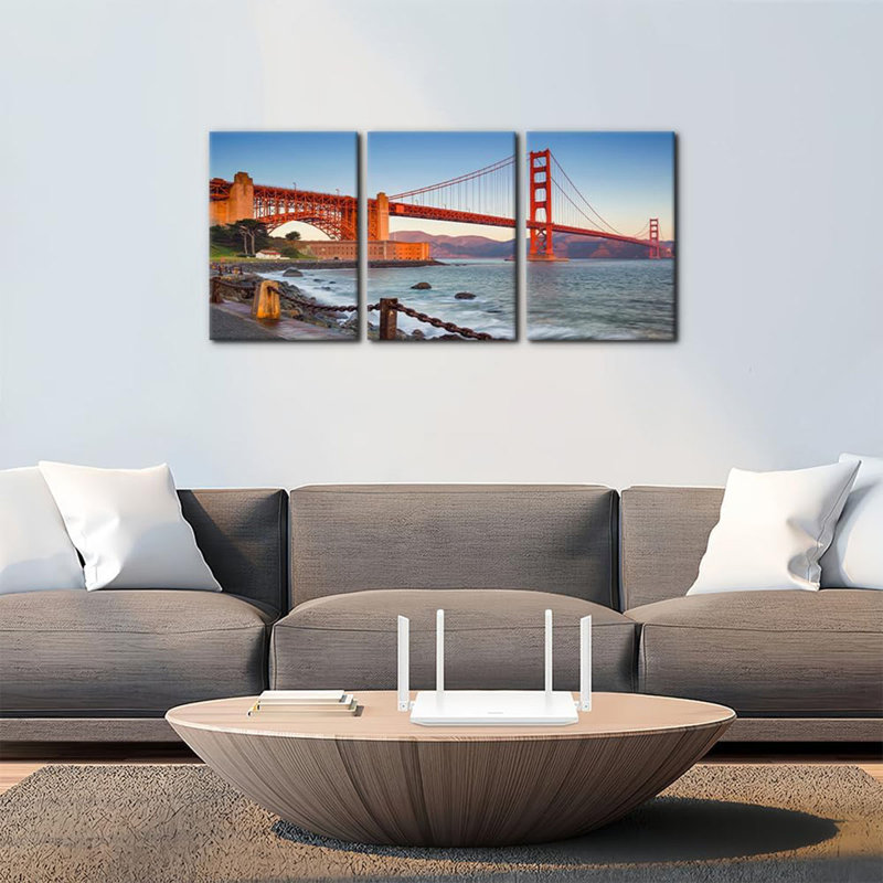 3 Piece Wrapped Canvas Print