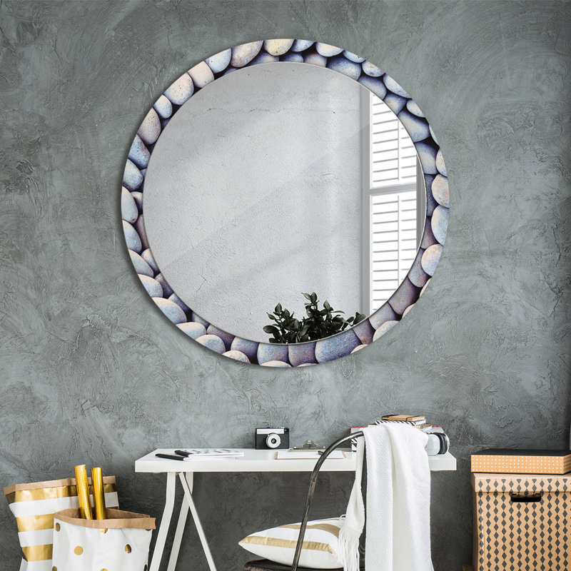 Huldar Glass Flat Wall Mirror