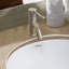 Whitehaus Collection Stainless Steel Extended Single Lever Bathroom Faucet with Pop-up Drain-603088598