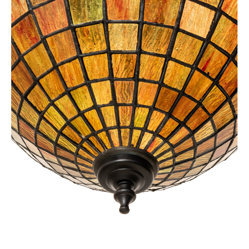 3 - Light Semi Flush Mount