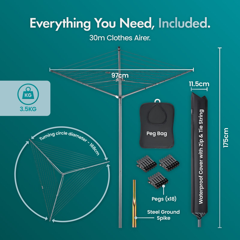 Rotary / Umbrella Clothesline