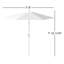 Parasol de marché 86,3 po Kenne-1261546530-1237274023