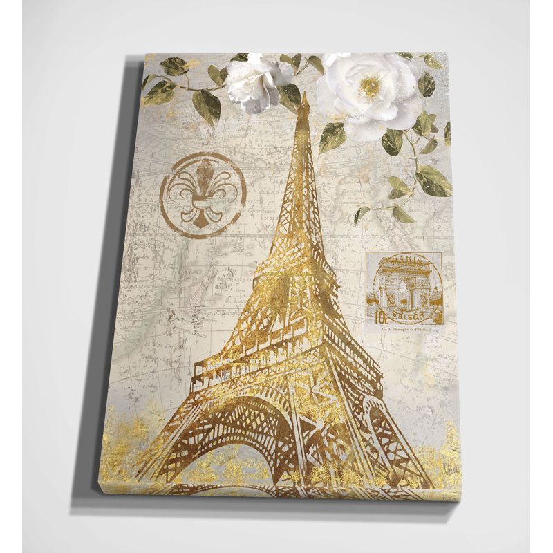 Le Jardin Eiffel - Impression sur toile, H 24 po x l 32 po x P 1,5 po