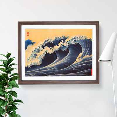 Vintage Japanese Wave Vol.4 - Framed Print