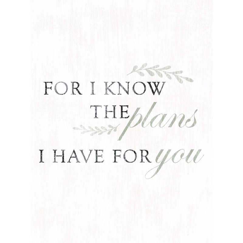 For I Know - reproduction sur toile tendue, H 32 po x l 24 po