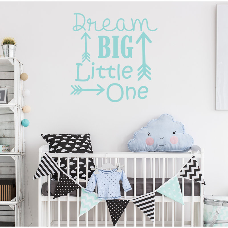 Décalcomanie murale big little rêve Baumeister, Menthe