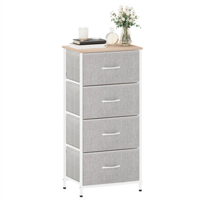 Mekenzy 4 Drawer Storage Drawer
