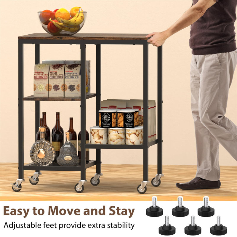 Metal Bar Cart