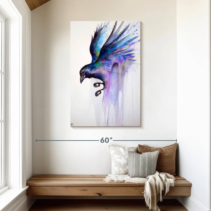 Brampt Nevermore, 45" H x 30" W