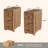 Solid Wood End Table Set Of 2