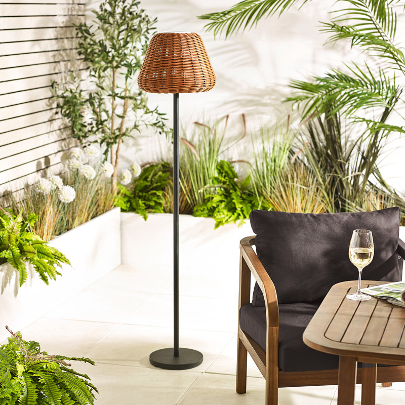 150cm Solar Powered Integrated LED Outdoor Floor Lamp