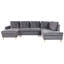 Abdirizaq 4 Seater Velvet Sofa Bed-1997312669