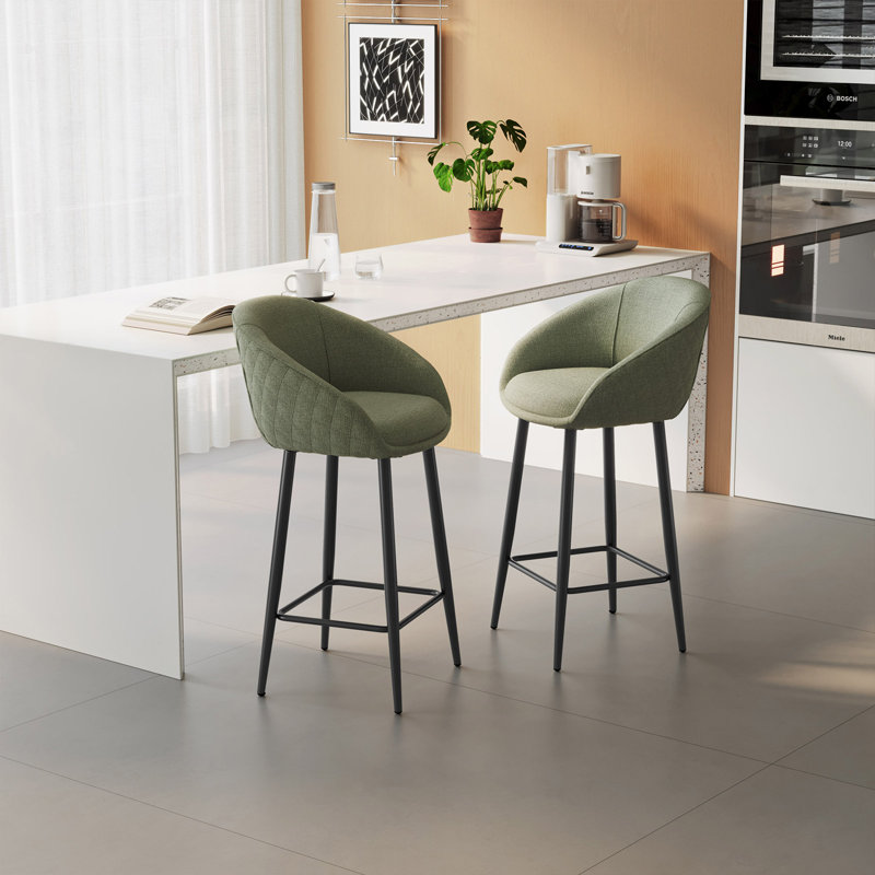 Modern Green Bar Stools