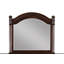 Miroir arqué pour commode Aafrin