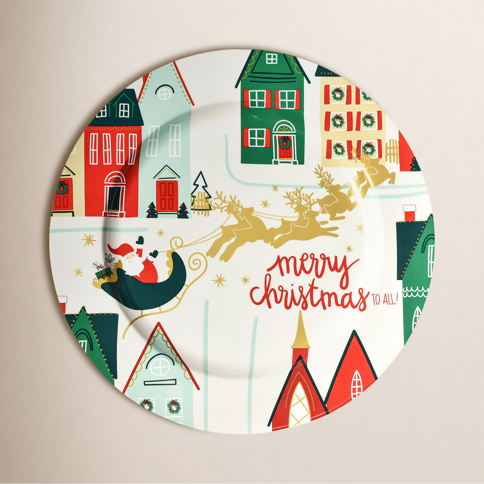 Round Ceramic Platter