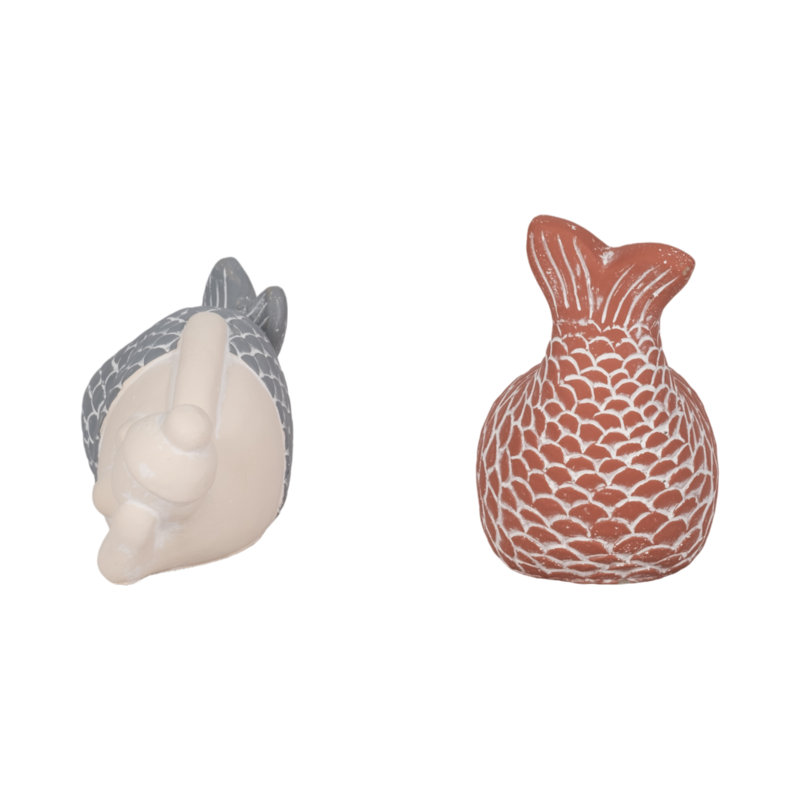 Sagebrook Home 2-Pieces Cement Sunning Mermaids Figurines