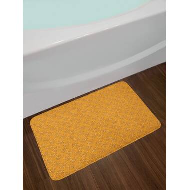 Halloween Bat Bath Mat 36X20 Home Decor Bats Bath Rugs for Bathroom Non  Slip, Go