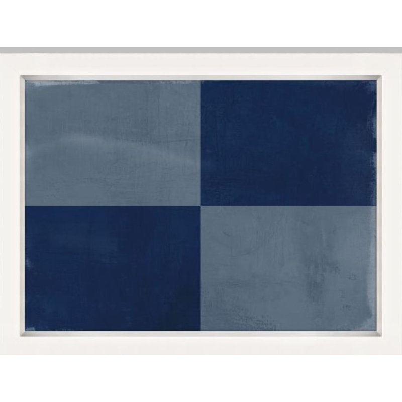 Nautical Flag X Print by Barclay Butera, Outdoor, 24" H x 32" W x 1.5" D