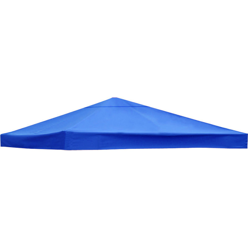 1-Tier Replacement Top Fabric for 3x3m Gazebo Pavilion Roof Canopy, Blue