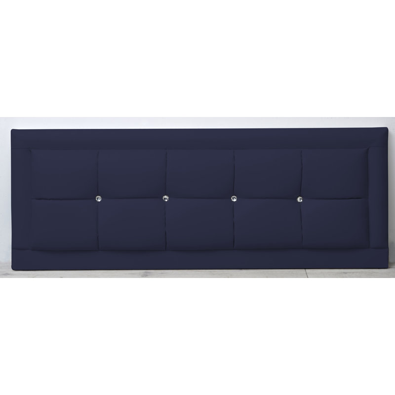 Velazquez Upholstered Headboard, Small Double (4'), Blue