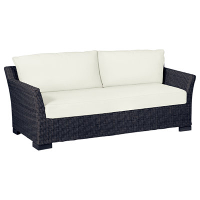 Club Woven Sofa - Black Walnut
