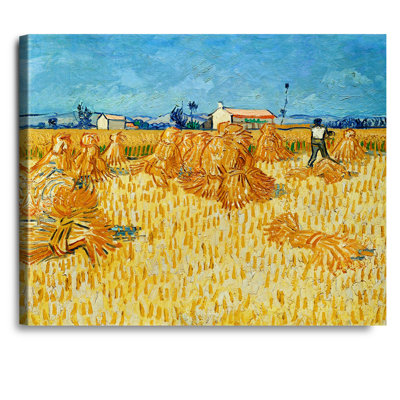 " Harvest In Provence " by Vincent Van Gogh