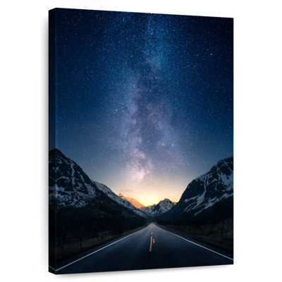 Oberle Mountain Valley Milky Way