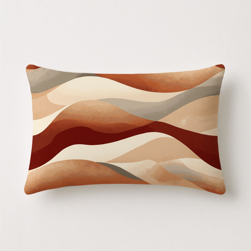 Arid Elegance Indoor And Outdoor Throw Pillow, Rectangle 14"H x 20"W