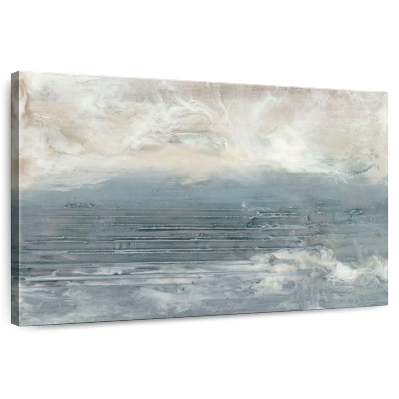 Avery Pale Blue I, 16" H x 24" W