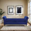 Banc de rangement bleu Sherpa