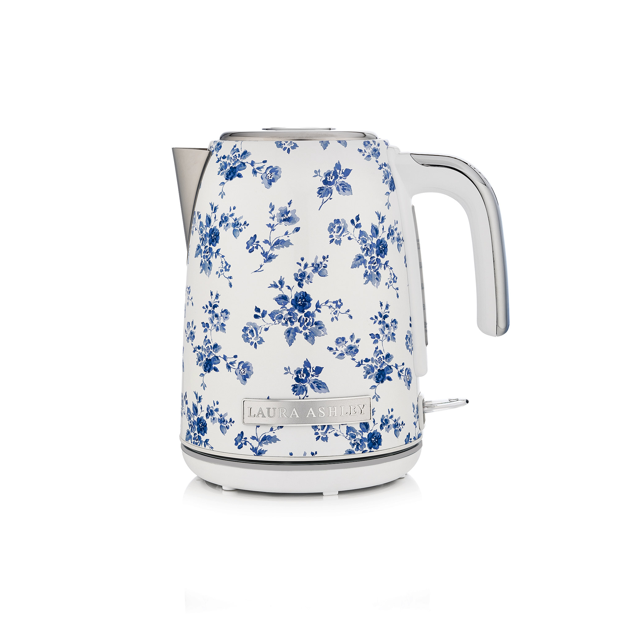 Laura Ashley 10 Cup Stainless Steel Stovetop Tea Kettle