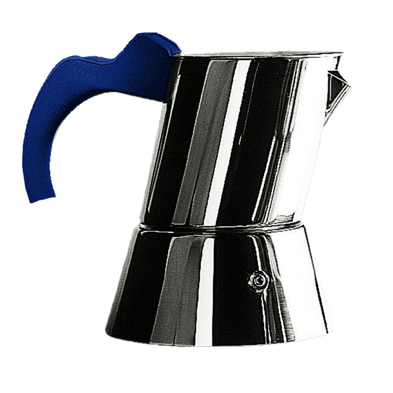Ergonomica Coffee Maker 4/6 Cups - 1 Piece, Cobalt, 6.37" H x 4.75" W x 6.75" D