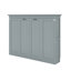Lit armoire moderne, lit plateforme en bois massif, aucun sommier tapissier requis-857755130