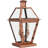 Kalwati De Royal 2-Light Aged Copper Outdoor Pier Mount Light