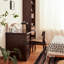 Bureau rectangulaire en bois massif-336446546