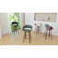 Ensemble de 3 tabourets de bar pivotants Devlin Mordern-1590642906-1590642905