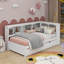 Lit de jour simple avec lit gigogne, armoires et port USB-601462148