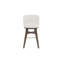 Mr B Swivel Upholstered Bar Stool with Solid Wood Frame and with Metal Frame-252724131-252724141