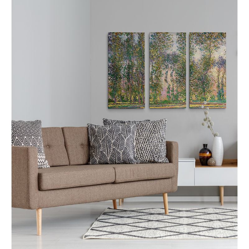 3 - Pieces Painting Print, 24" H x 36" W x 1.5" D