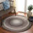 Braided Hand Woven Machine Washable Striped Outdoor Indoor/Outdoor Area Rug-1411170976